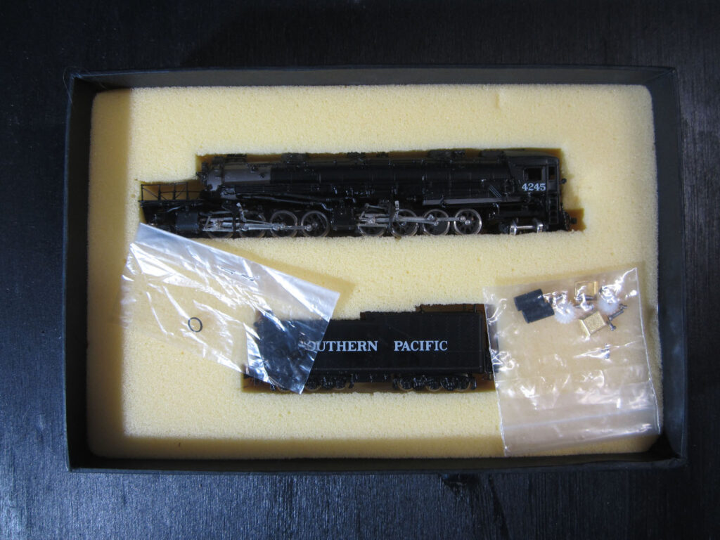 Las Vegas Train World - Train of the Day - N-Gauge Key Imports Brass Cab Forward Southern Pacific 4-8-8-2 AC-11 Model Train
