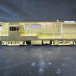 The Car Works Fairbanks -Morse Road Switcher H-16-44 - Raymond Loewy Style C-Liner Trucks - Train of the Day from Las Vegas Train World