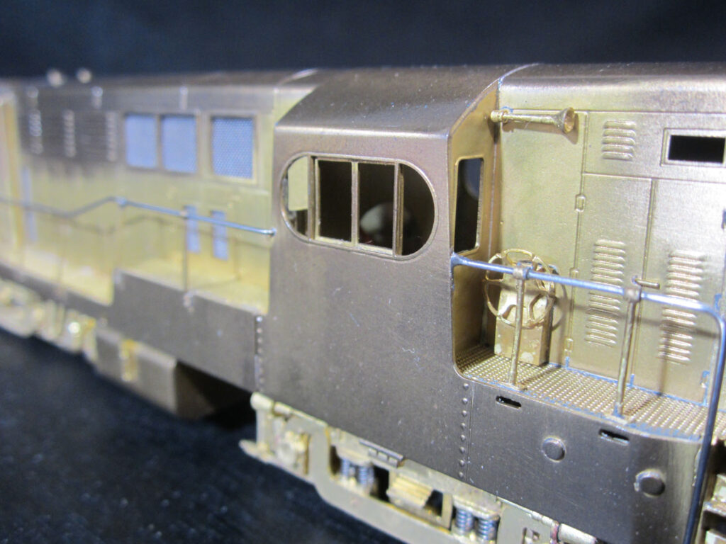 The Car Works Fairbanks -Morse Road Switcher H-16-44 - Raymond Loewy Style C-Liner Trucks - Train of the Day from Las Vegas Train World