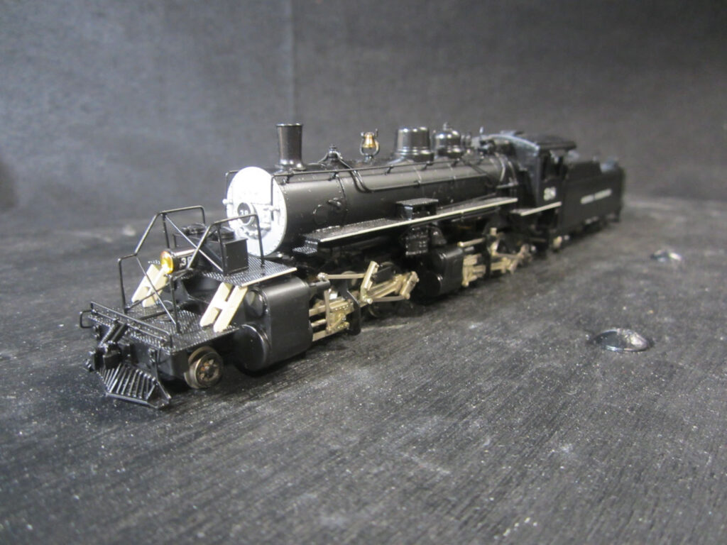 United Scale Models Beautiful Painted Brass Sierra RR 2-6-6-2 #38 Steam Locomotive w Tender Mallet Articulated - HO Gauge - Las Vegas Train World - Train of the Day