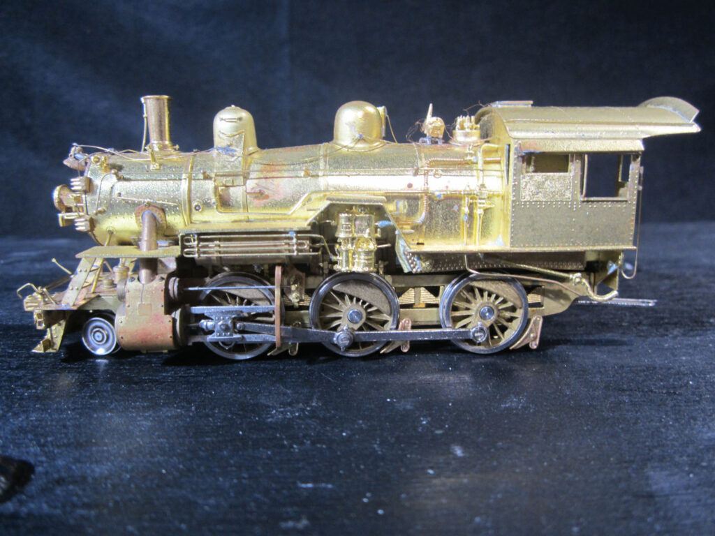 Las Vegas Train World - Train of the Day - Hallmark Unpainted Brass MKT 2-6-0 Class J5 Steam Locomotive w/ Tender HO
